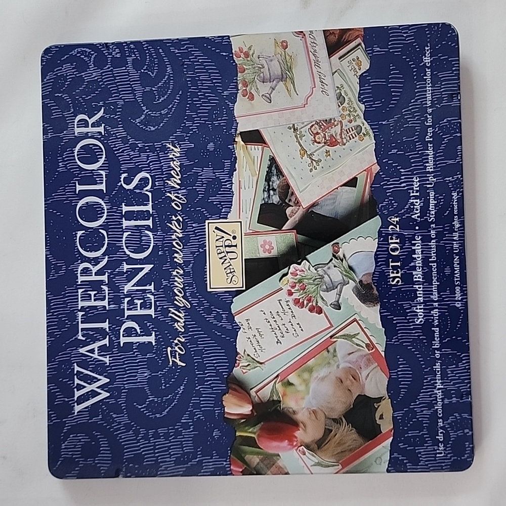 Stampin Up Wtaercolor Pencils Set of 24